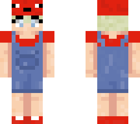 red fairy with blonde hair