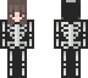 skeleton girl