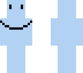 slim blue smile