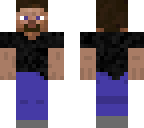 black shirt steve