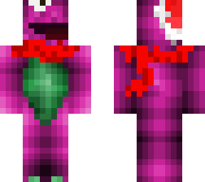 creepy christmas barney