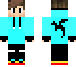 cyan hoodie