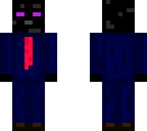 enderman with suit