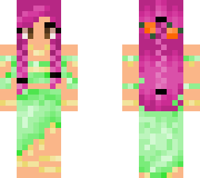 forest nymph with pink hair
