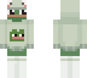 frog pepe (female) in honour of la da potato