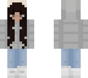 girl in white jacket