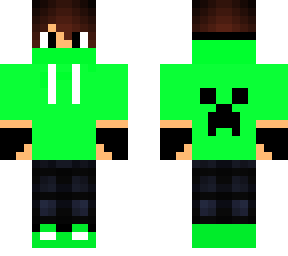 green hoodie gamer