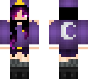 hombre morado (miujer)