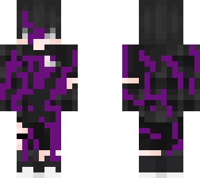 infected person with purple venom