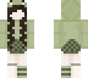 my skin frog outfit - no eyes