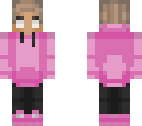 pink "purpled" skin