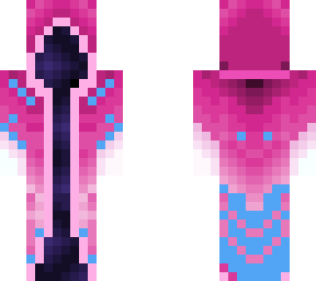 pink and blue doted shadow master