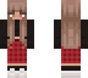 plaid sweats (red)