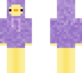 purple hoodie duck