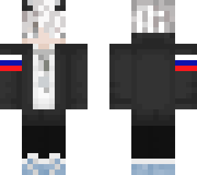 russian white demon boy