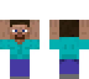 steve with his hands up