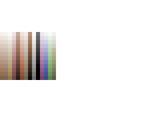 all of the skintones that i've seen.