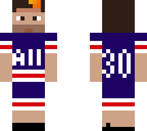 auron cubito con equipacion de psg