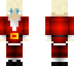 blonde santa