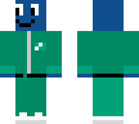 blue tomato go to squid game(player)