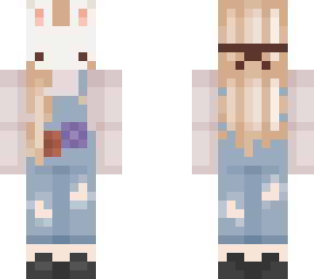bunny mask girl