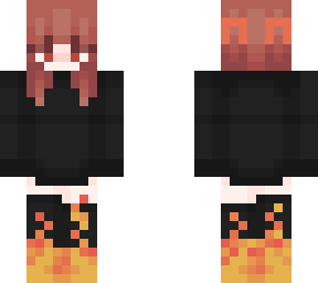 burning pile