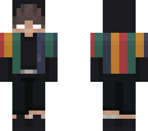 color full jacket + hoodie boy.