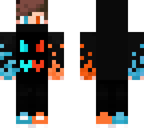 fiery ice haloween