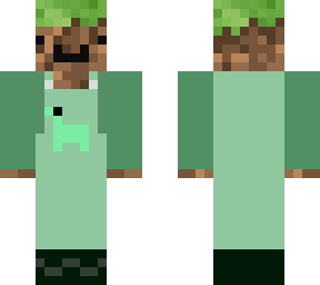 grass man with dyno overalls.
