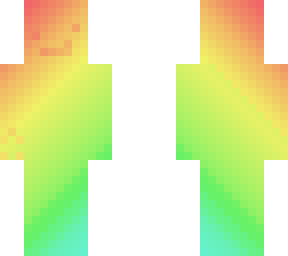 my skin as rainbow steve (ss, rq ,and sl)