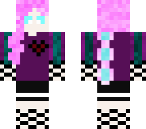 pink punk skin