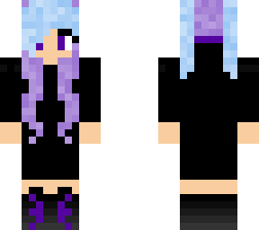 purple music girl