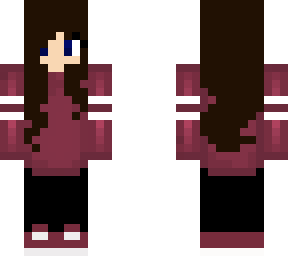 red sweater girl