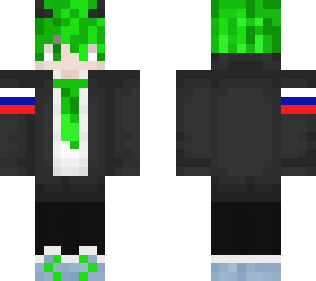russian green demon boy