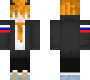 russian orange demon boy