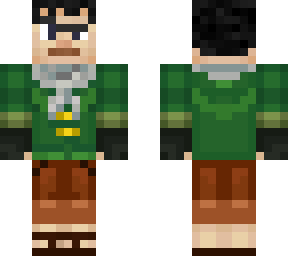 telltale's minecraft story mode - axel bollinger (normal outfit)