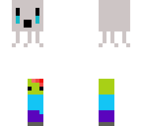 zombie and ghast