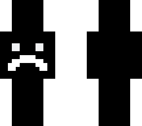 a frown
