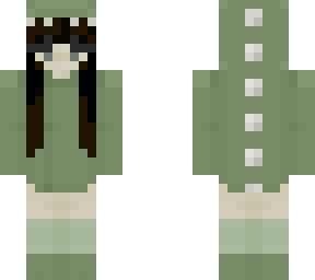 brown haired dinosaur version long haired