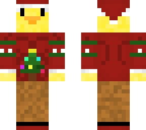 christmas buff duck