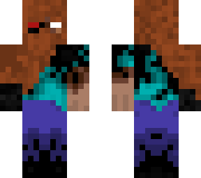 corrupted herobrine (hooded)