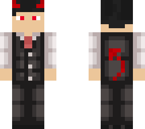 demon boy in tux