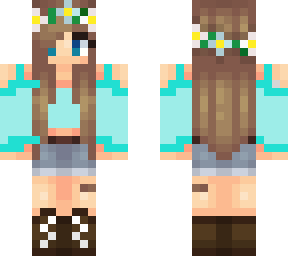 ella paiella with cyan top