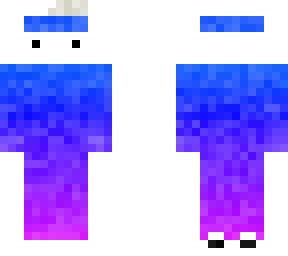 fade purple and blue gradient ninja