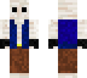funni burnt man with vest