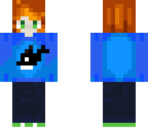 ginger boy orca sweatshirt