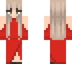 girl in party dress