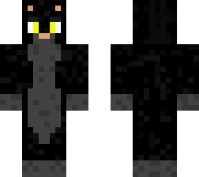 gray and black cat