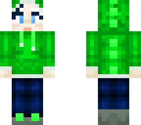 green dino hoodie girl