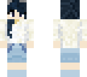 pale blue outfit